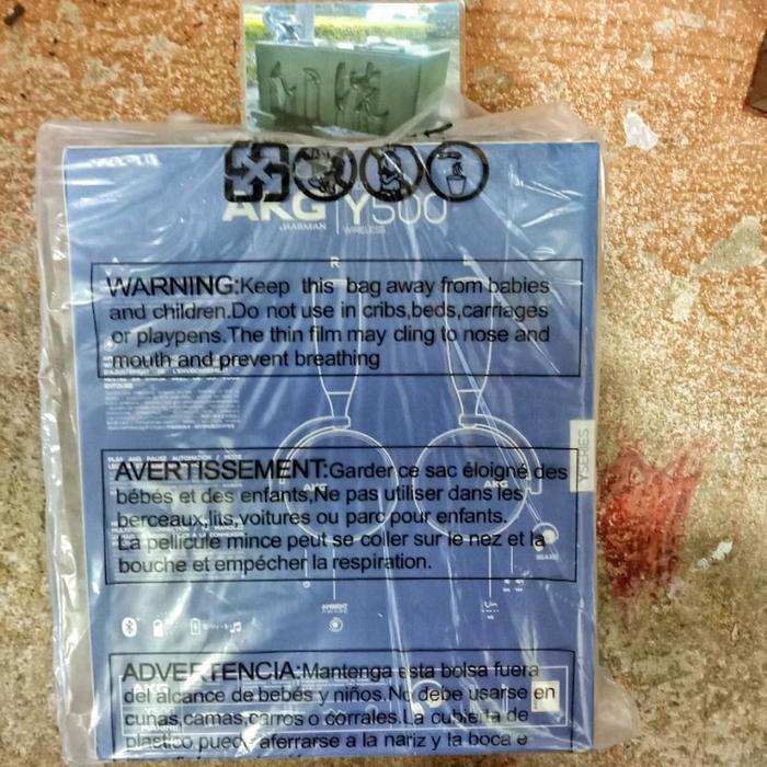 headphone wireless bluetooth akg y500 y 500 Original