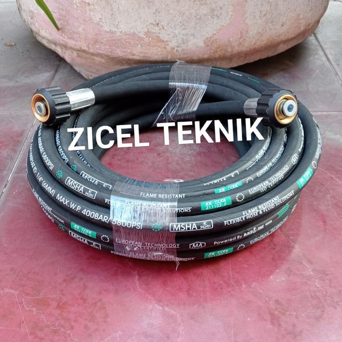 Selang high pressure washer Aipower EPW1700 / APW3200 1/4" 400bar =8m