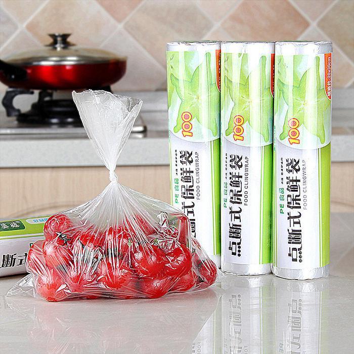 SIAPKIRIM Plastik Buah Roll Plastik Fotocopy Plastik Pembungkus Buah dan Sayur P READY STOCK