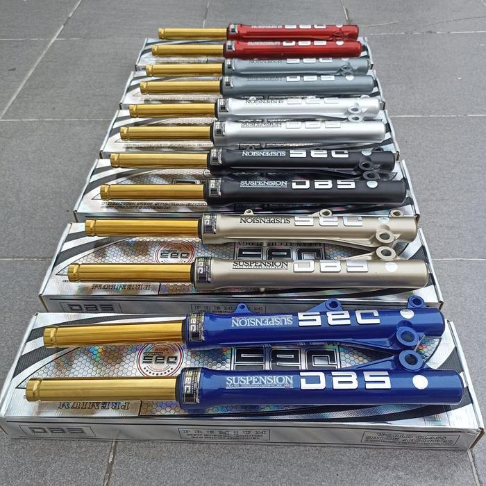 Shock Depan Dbs 8906 Beat/Scoopy/Genio/Vario125/Vario150 Logo Dbs Timbul Shock Depan Komplit