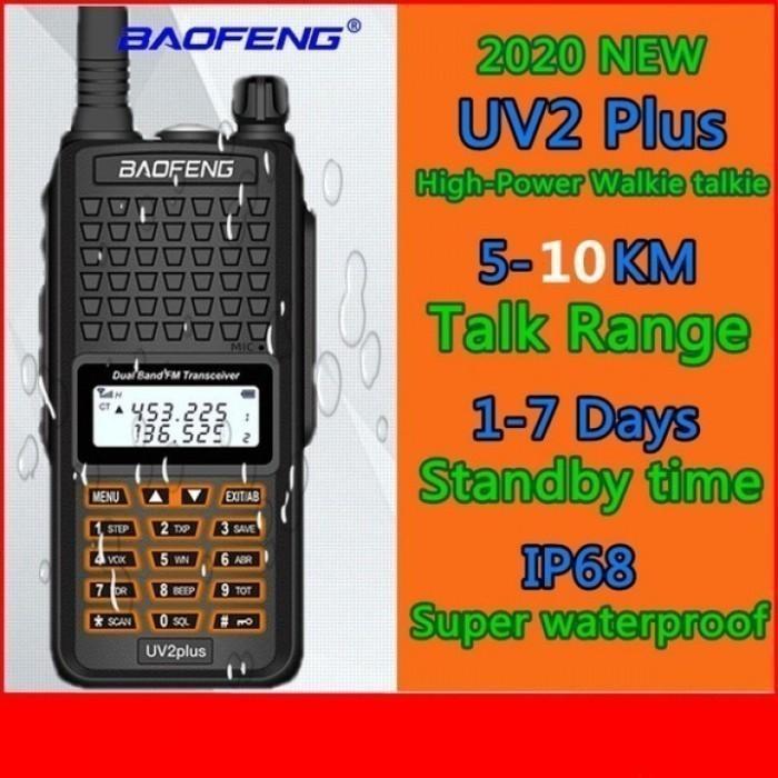 HT UV2 PLUS WALKIE TALKIE 5W HT UV-B5 UV-82 UV-5R UPGRADE