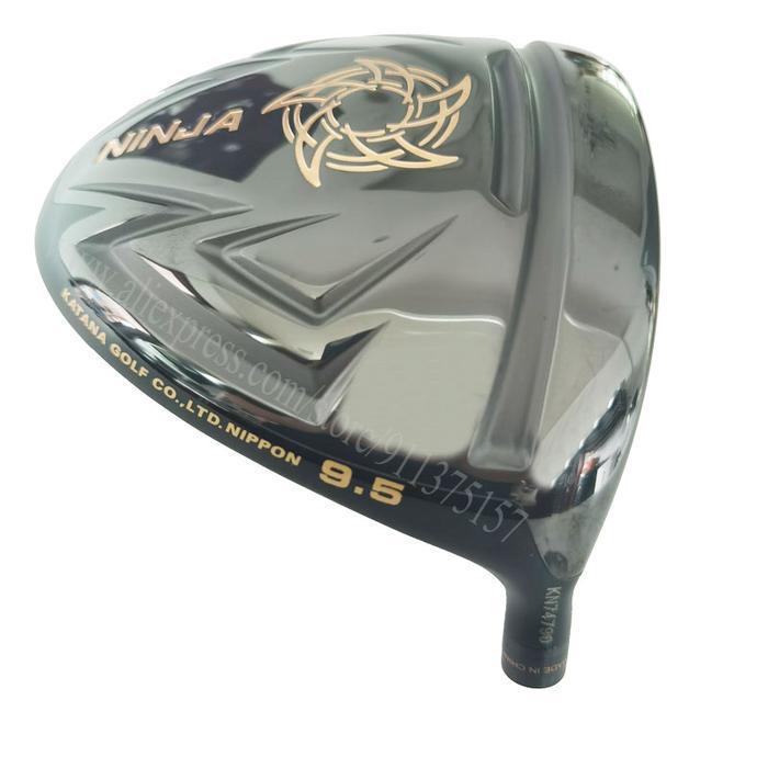DRIVER HEAD RIGHT HANDED BLACK VOLTIO NINJA GOLF HEAD 10.5 OR 9.5 DEGREES GOLF CLUBS HEAD GOLF