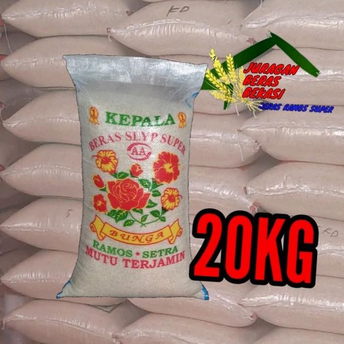 BERAS SETRA RAMOS CAP BUNGA 20KG