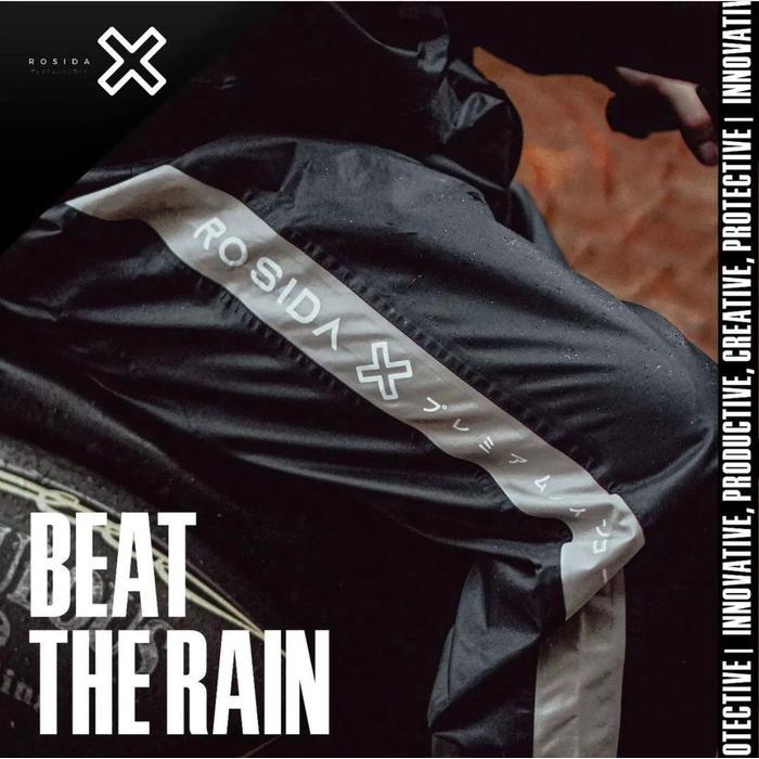 Jas Hujan Rosida Sporty Japan R882 / R 882 / 882 X Original Product Raincoat Mantel Pria Dan Wanita