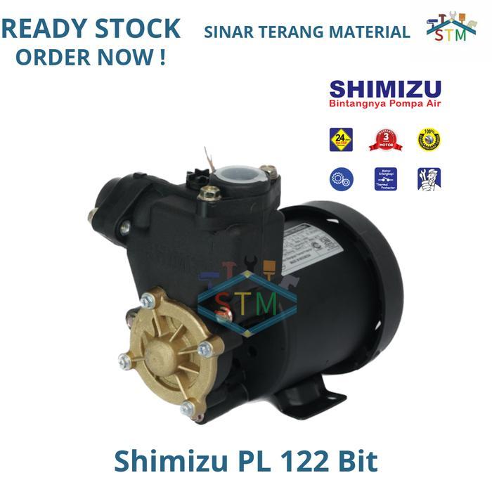 Pompa Air Shimizu Pl 122 Bit / Pompa Air Non Otomatis / Pompa Shimizu