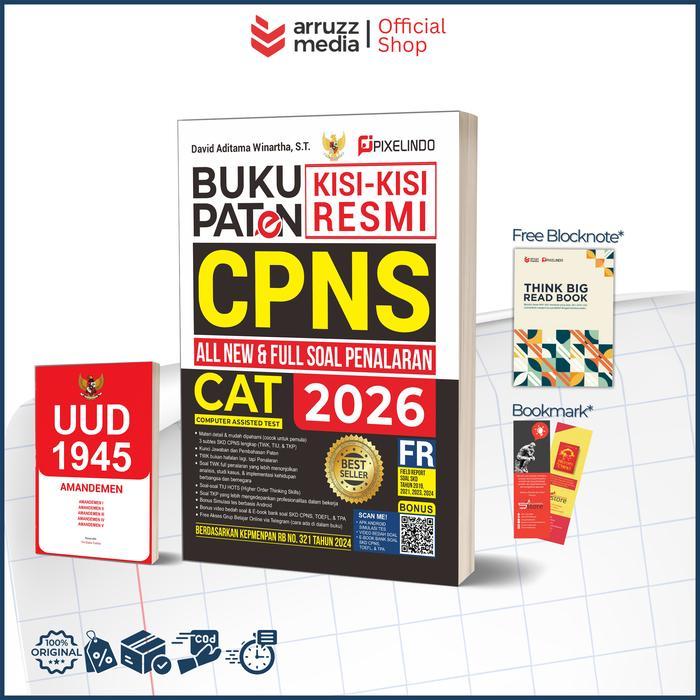 Buku Paten Kisi-kisi Resmi CPNS 2026 arruzzmediastore