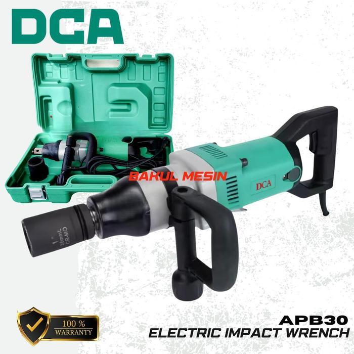 DCA APB 30 Electric Impact Wrench Mesin Pembuka Baut Listrik 1" APB30