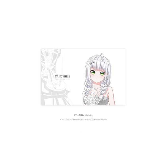 Tanchjim Post Card Kartu Pos Anime Wibu Ola Tanya Echo Prism Space Hot!!! R03326A