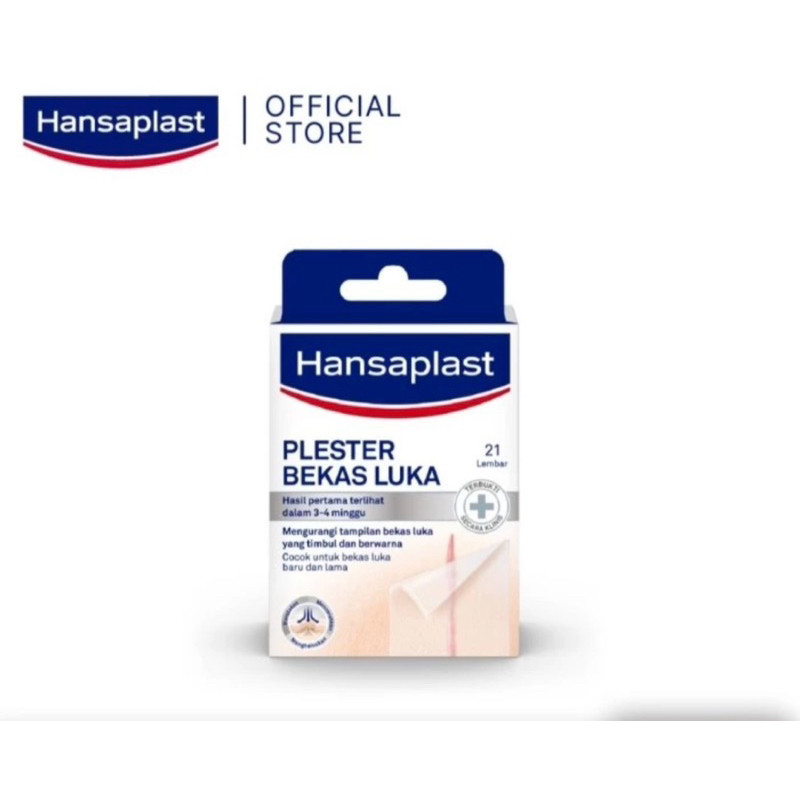 Hansaplast Plester Bekas Luka Per Sachet (Menyamarkan Bekas Luka Keloid Operasi)