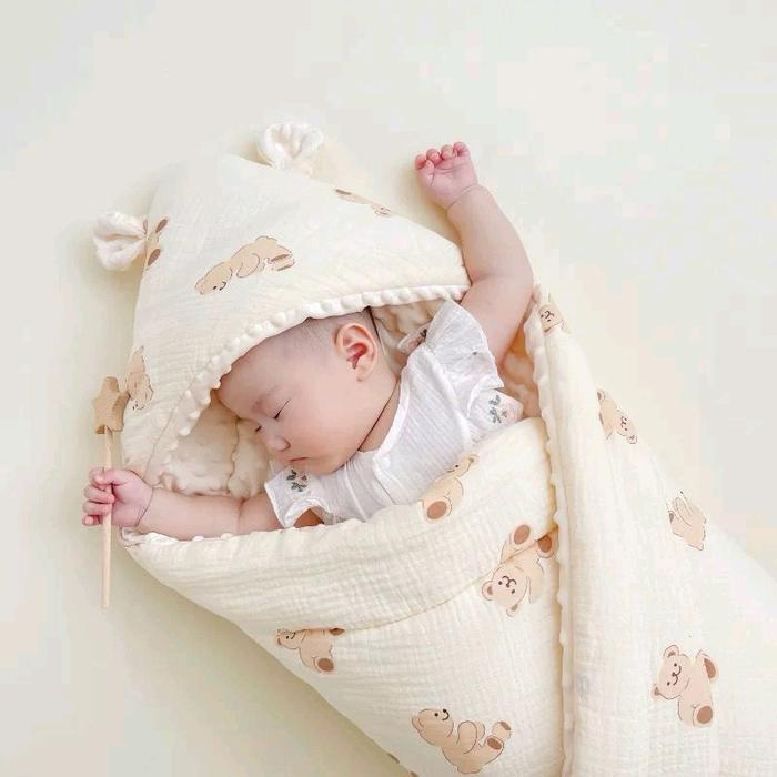 Selimut Hoodie Bayi 90X90 Selimut Bayi Pasti Promo