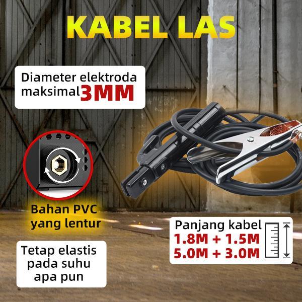 DOMHOAI Mesin Las MMA-250 Logam Inverter Las Listrik Inverter Mesin Las IGBT Tampilan Digital