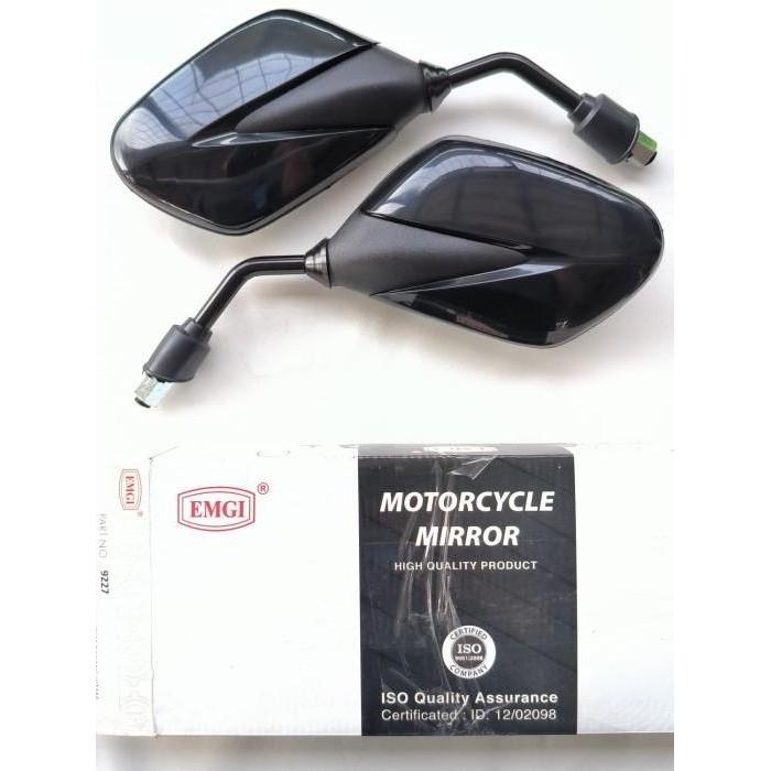 EMGI SPION MOTOR VARIO LAMA 110 TECHNO / VARIO 110 KARBU KACA CEMBUNG ORIGINAL GAGANG PENDEK 9227