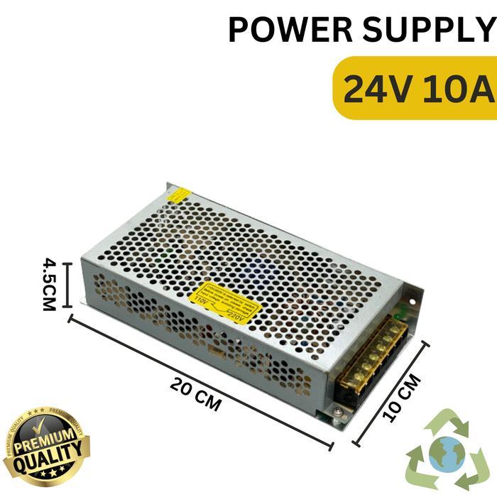 POWER SUPPLY 24V 10A / PSU 24V 10A SMPS TRAFO SWITCHING POWER
