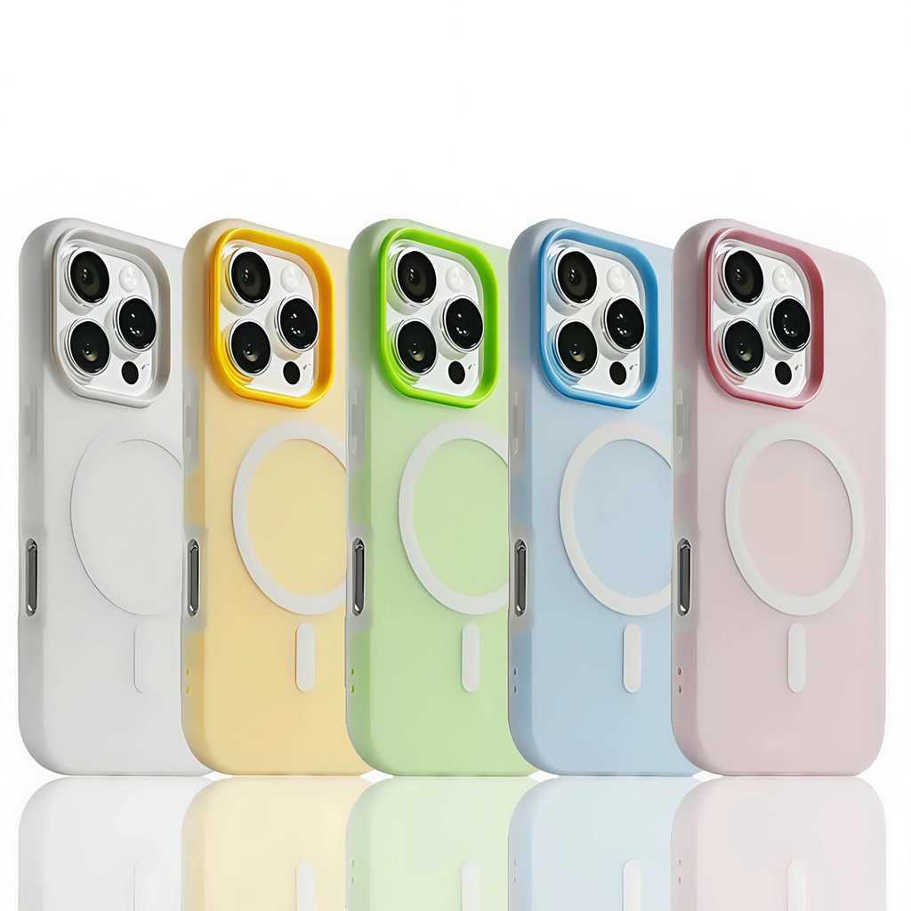 Kabel Bulat [Dm Case] Case Hp Iphone 17 Pro Max Ip 15 14 13 12 11 16 Plus Gd2H13 Unik Lucu Cesing Hp