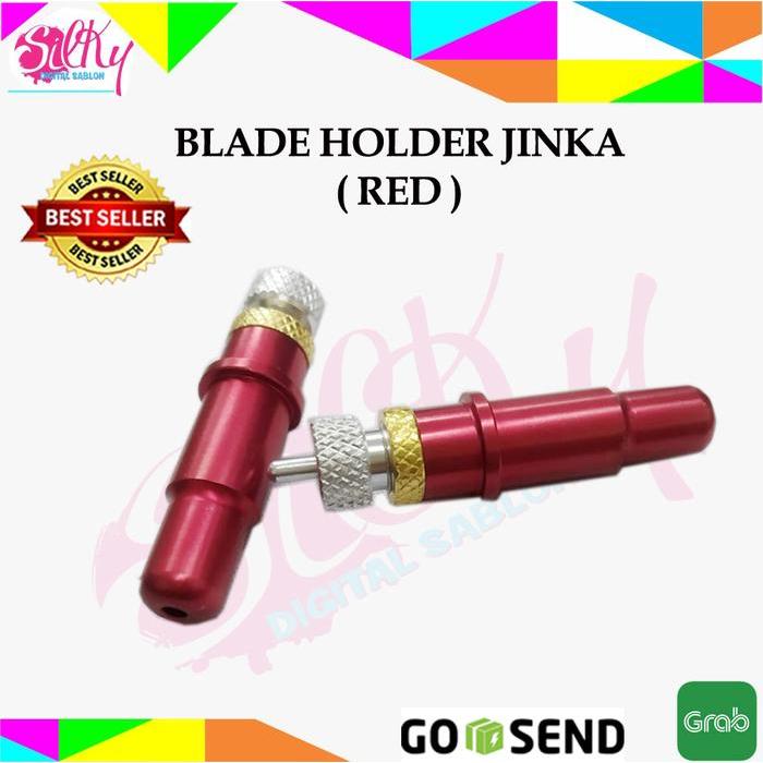 Blade Holder Red Jinka Rumah Pisau Mesin Cutting Jinka