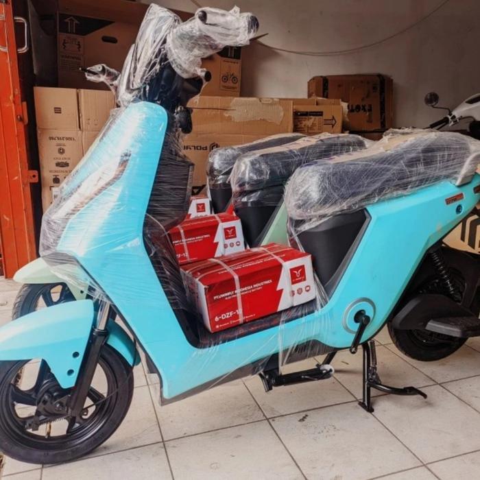 SEPEDA LISTRIK UWINFLY D70 - Biru Muda