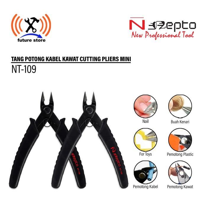 Sherlock - Nepto Nt-109 Tang Potong Cutting Pliers Wire Tang Gunting Kawat Ori
