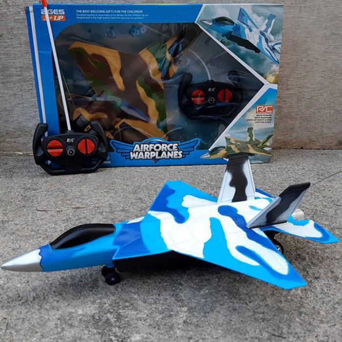 MAINAN EDUKASI ANAK REMOT CONTROL PESAWAT TERBANG JET - RC PESAWAT JET