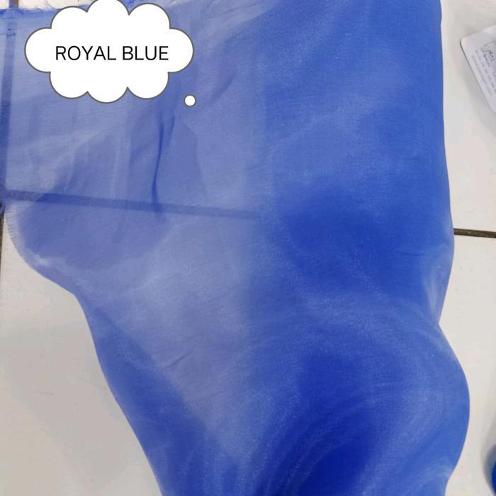 BAHAN/KAIN ORGANZA POLOS PREMIUM/ORGANZA POLOS