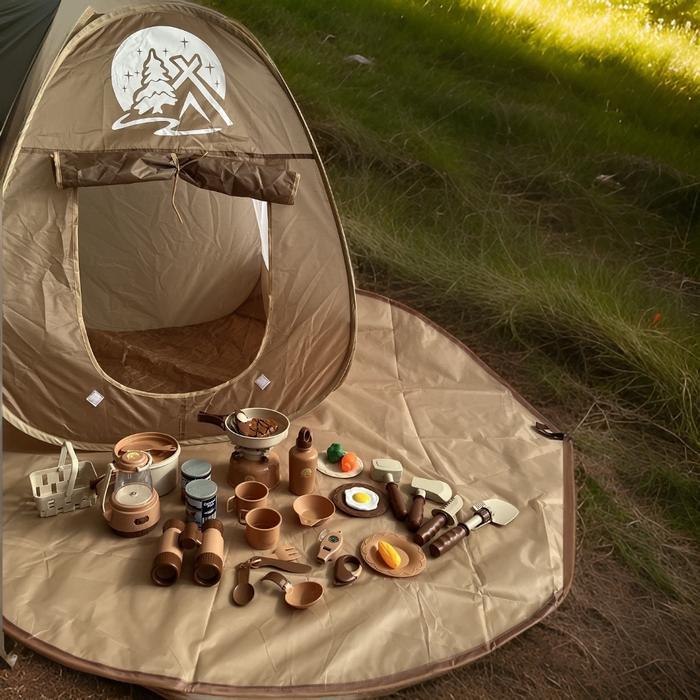 READYMAINAN KEMPING SET ANAK LENGKAP DENGAN ALAT MASAK MASAKAN / TENDA KEMAH ANAK / CAMPING SET