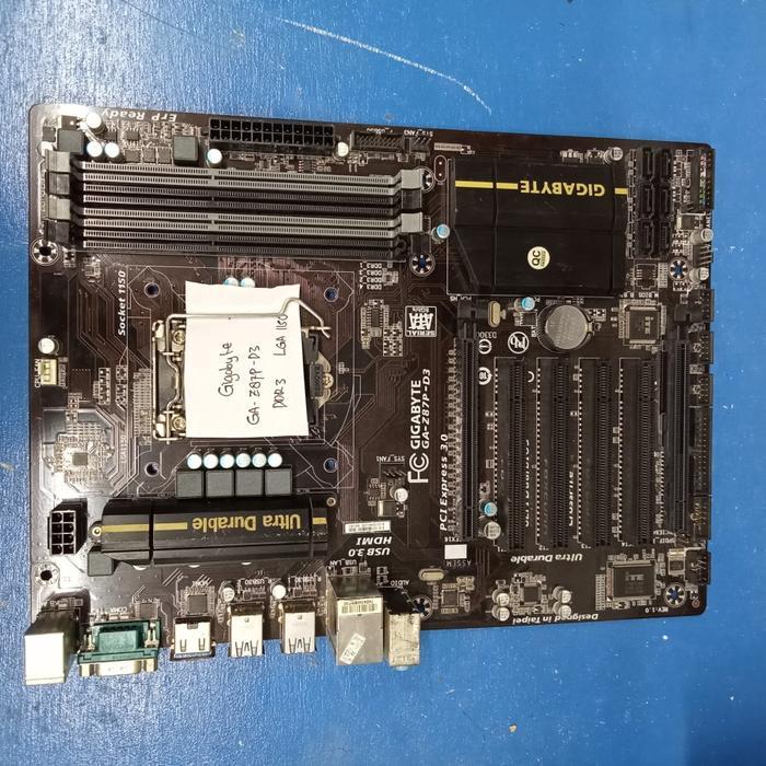 MOTHERBOARD GIGABYTE GA-Z87P-D3 LGA 1150 NO BACKPANEL