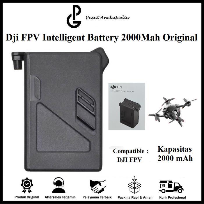 DJI FPV INTELLIGENT BATTERY 2000 AH - DJI FPV BATERAI - BATRE DJI FPV ORIGINAL