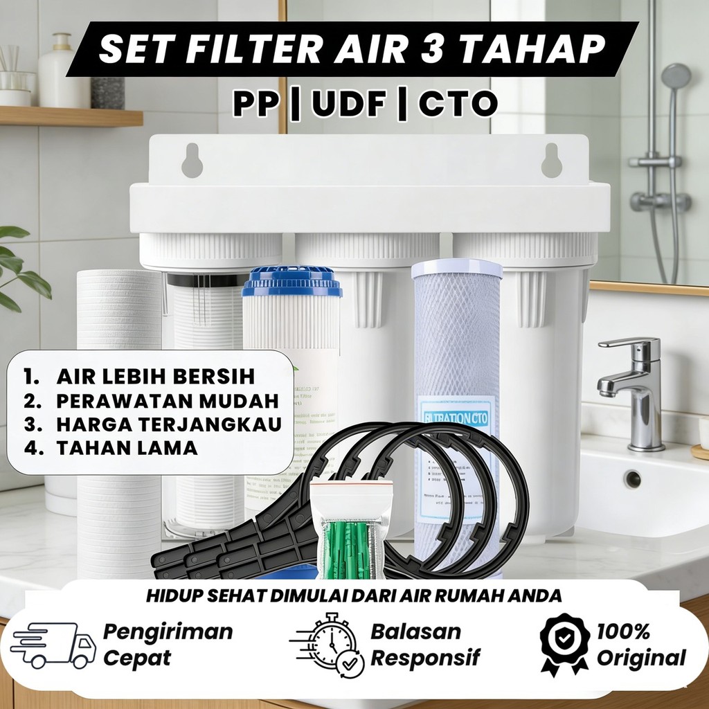 Filter Air Sumur / Filter Air Keruh /Paket Filter Air - DER DOLY