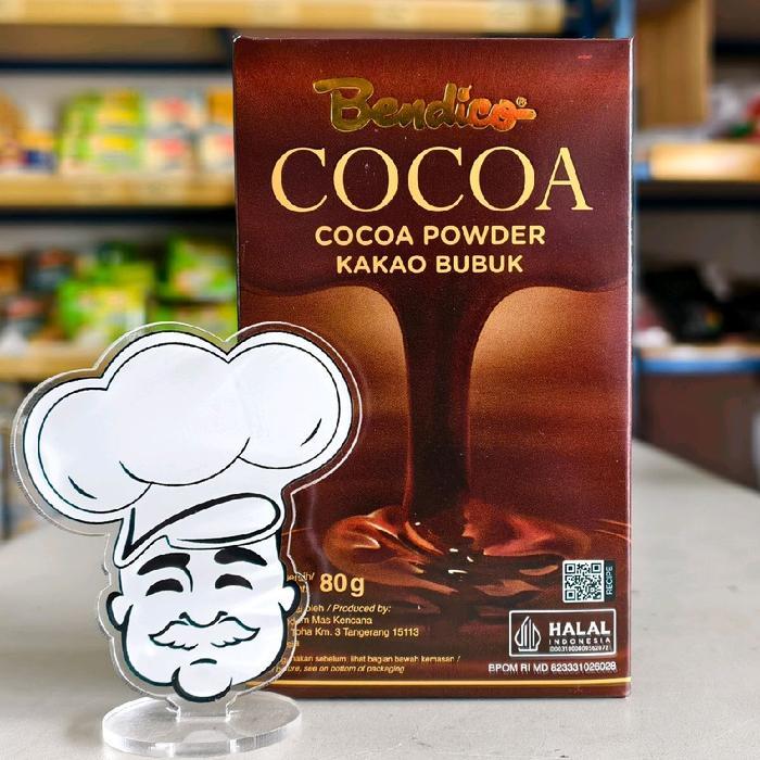 Coklat Bendico 80Gr / Coklat Bubuk Bendico 80Gr / Cocoa Powder Bendico