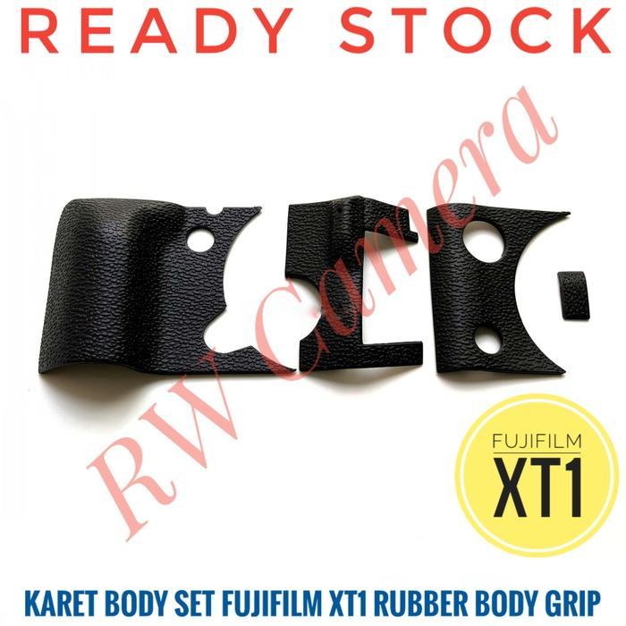 Karet Body Fujifilm XT1 Rubber Hand Grip Fuji Ruber Set X-T1 Bodi