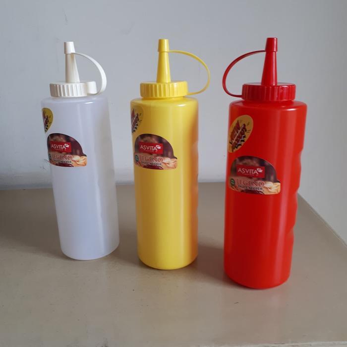Botol kecap/saus legend 525 Asvita