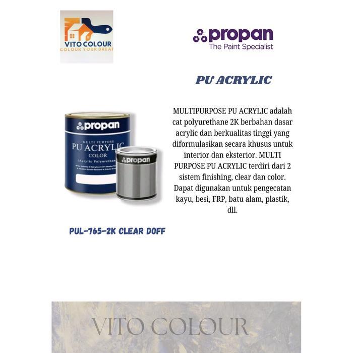 PROPAN PU, PUL-765 CLEAR DOFF