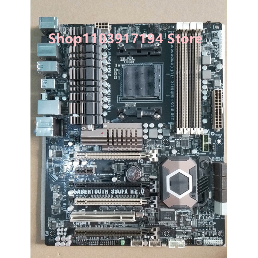 SABERTOOTH 990FX R2.0 saber-toothed tiger AM3+ motherboard