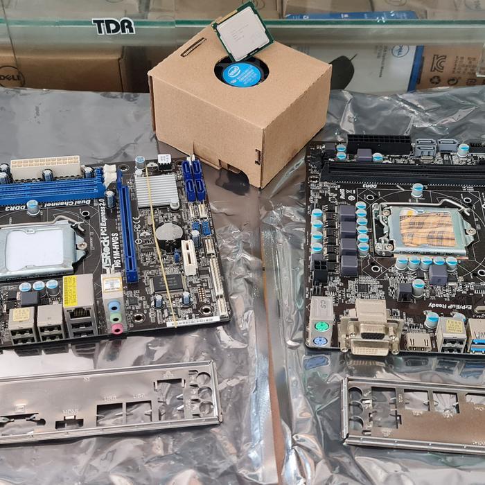 paket an mobo h61 + proc i3 2100 TERBARU
