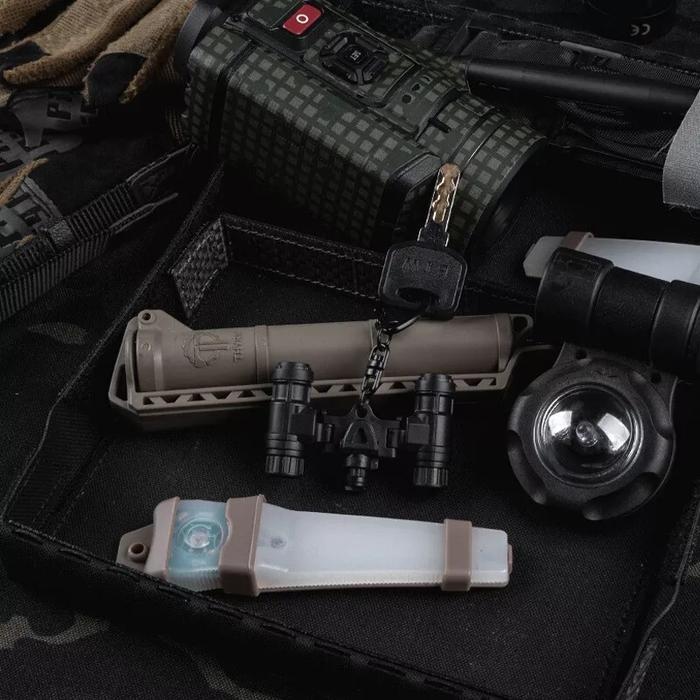 Gantungan Kunci Nvg Pvs 31 Bnvd Keychain Key Chain - Pvs31 Helmet Night Vision Goggle Aksesoris