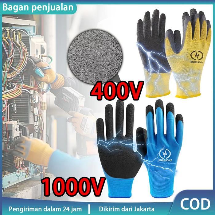 Sarung Tangan Isolasi 1000V Sarung Tangan Anti Sengatan Listrik 1000V Sarung Tangan Sarung Tangan
