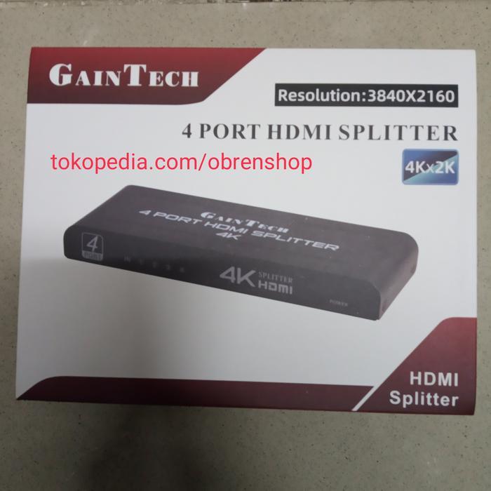 HDMI Splitter 4 Port Gaintech PREMIUM
