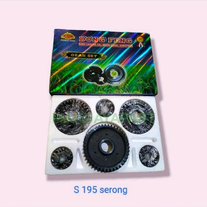 GEAR SET GIGI LURUS MESIN DIESEL DONGFENG S195 S1115 PASSSS