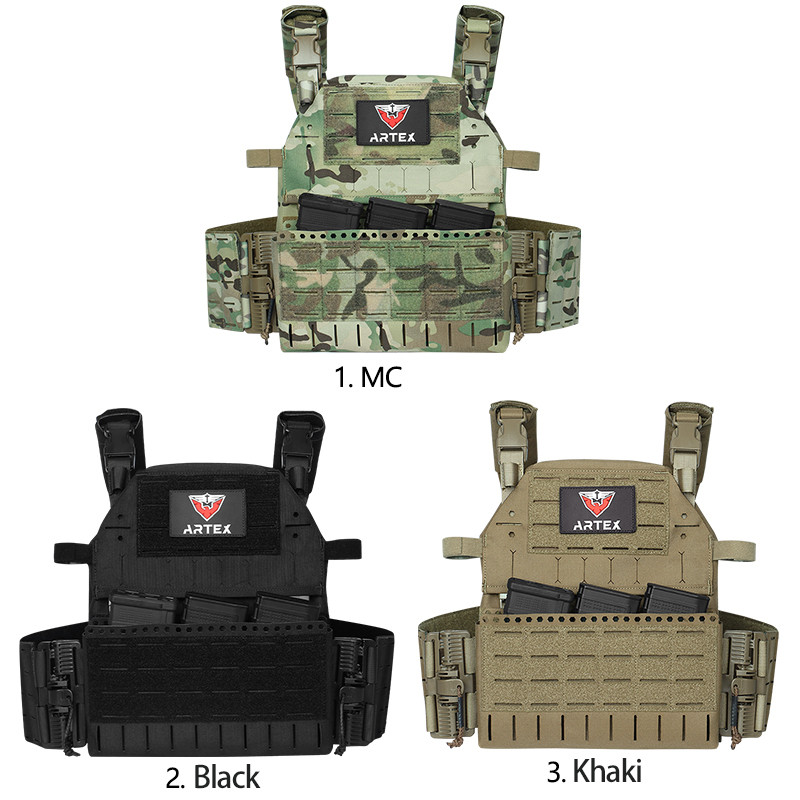 Artex 1000D Waterproof Tactical Vest Quick Releaseplate Carrier Chaleco Tactico Airsoft Vest Airsoft