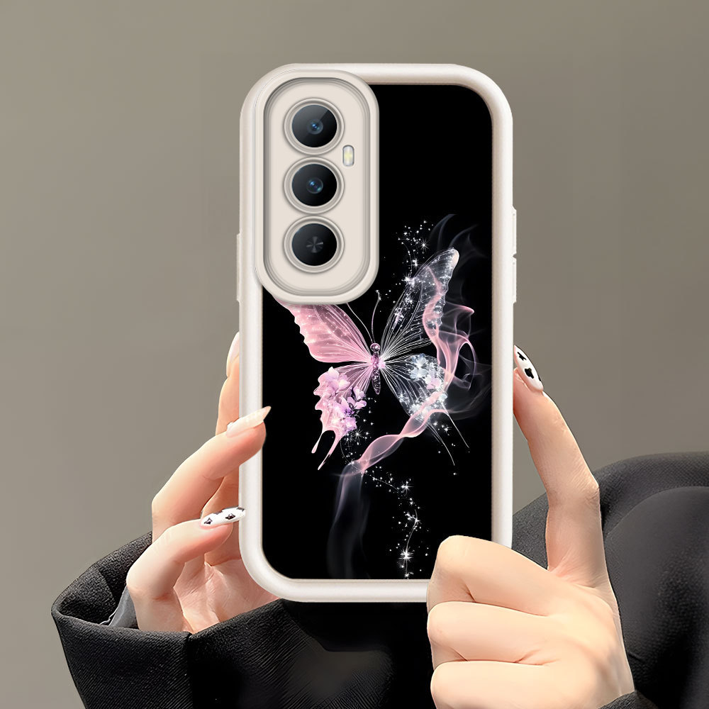 Casing Hp Untuk Realme C65 Phone Case Softcase Soft Imut Kesing Kupu Cassing DXH30 6164 TY