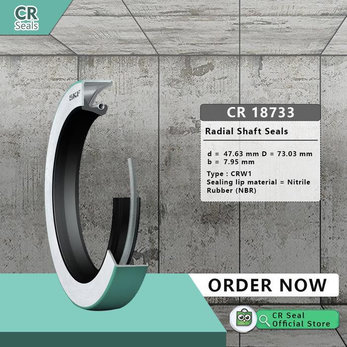 RADIAL SHAFT SEAL CR 18733 SKF