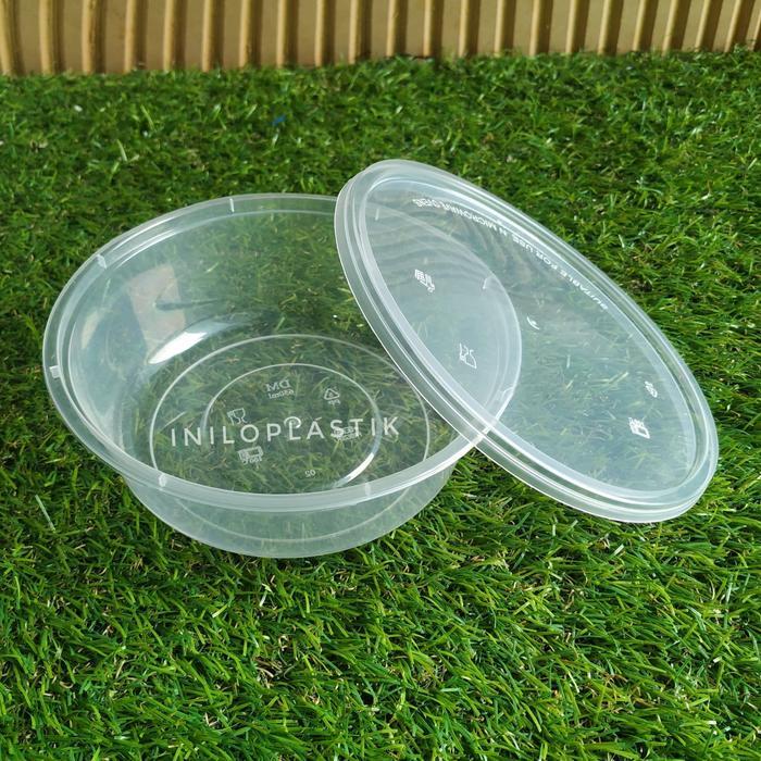 Thinwall DM 650ml Round Bowl / Thinwall Bulat Food Container 650 ml RB - 25pcs