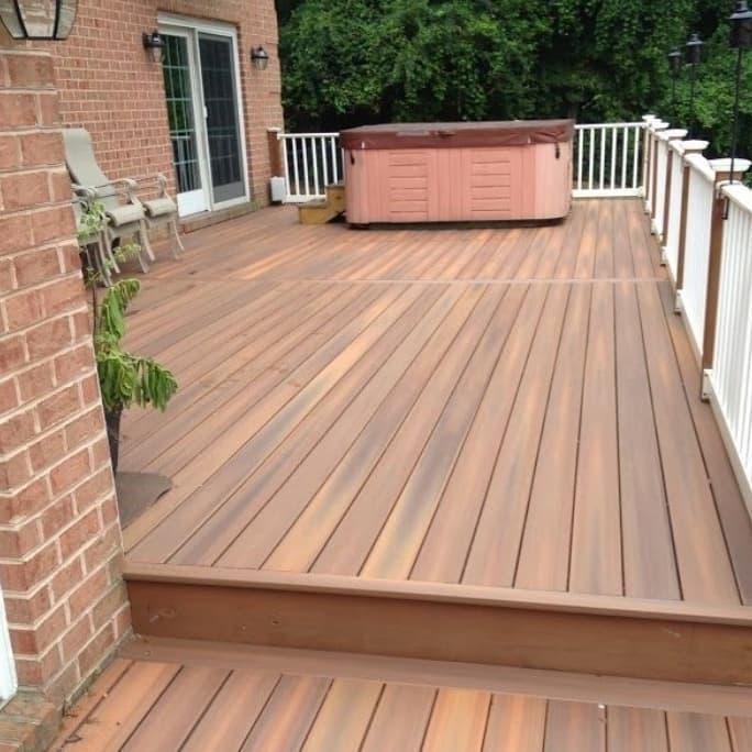 Papan Ukuran Jumbo Lantai Decking Pagar Kayu Bengkirai Damar Laut Pool Deck (HARAP KONFIRMASI DULU