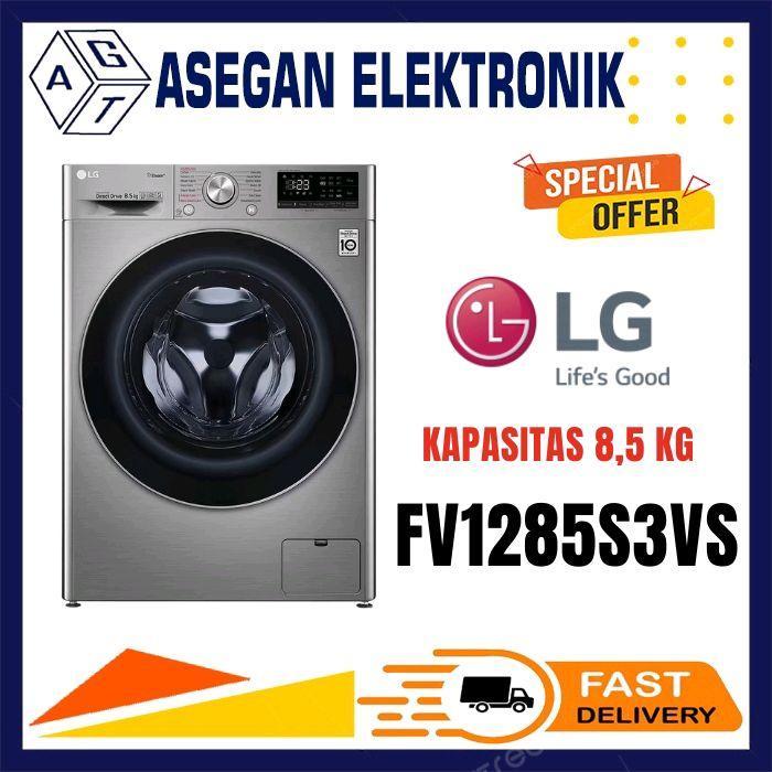 LG FV1285S3VS MESIN CUCI WASHER 8.5 KG FV-1285S3VS FV1285 1285S3VS