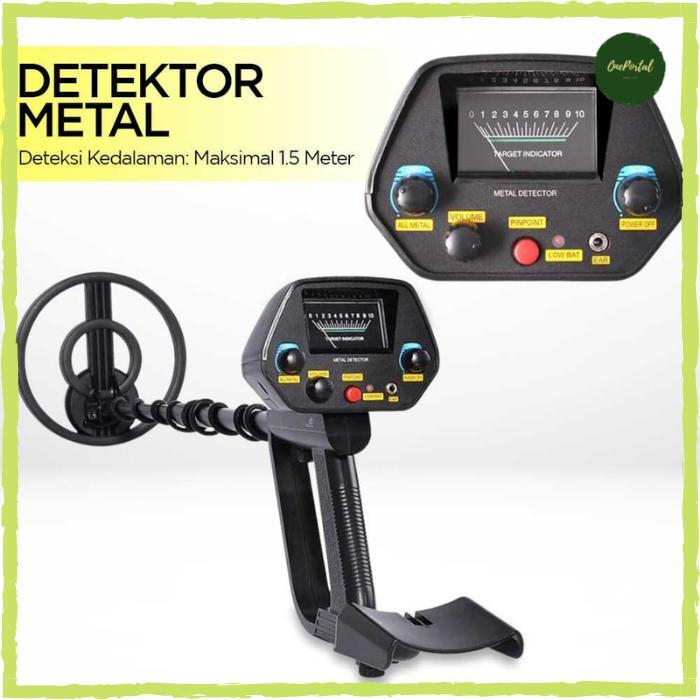 Pendeteksi Logam Metal Gold Silver Detector Finder Waterproof MD-4080