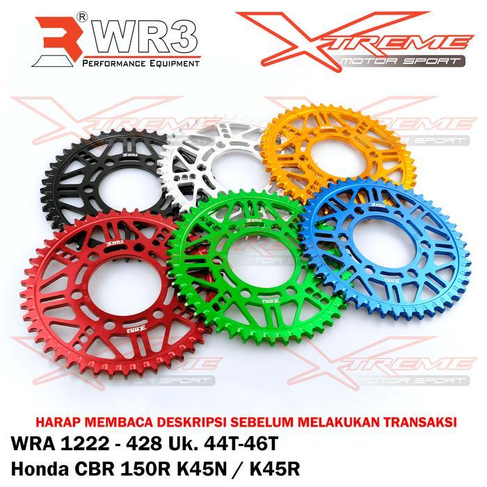 Gear Belakang Wr3 Wra 1222 - 428 Cbr 150R K45N / Cbr 150R K45R 2021