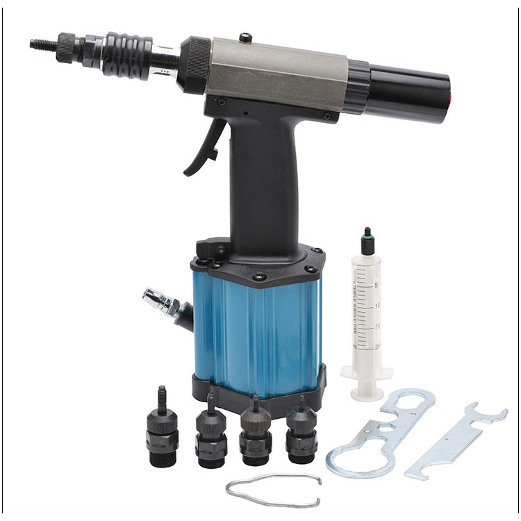 Industrial M3~M8 Pneumatic hydraulic rivet nut gun air nut riveter puller setting tools with rivet