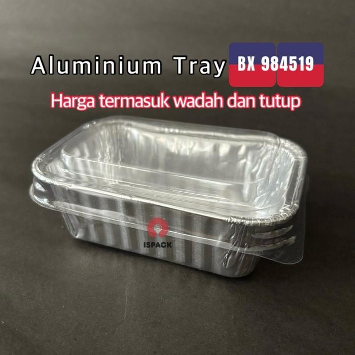 Aluminium Foil Tray BX-984519 TERMASUK TUTUP / Foil Tray / Alu Tray BX-984519 TERMASUK TUTUP