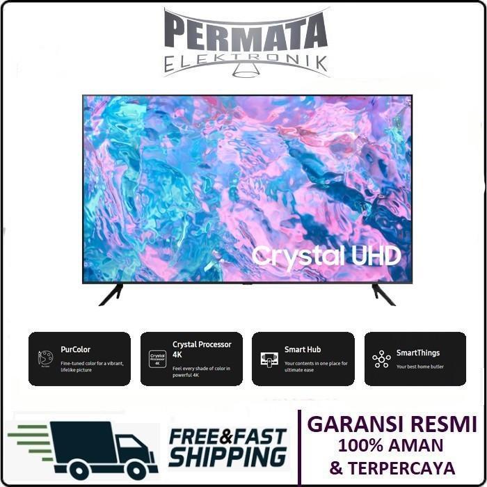 SAMSUNG 65CU7000 CRYSTAL 4K UHD SMART TV 65 Inch UA65CU7000KXXD