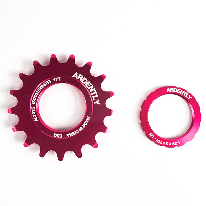 Ardently FixedGear Bicycle Cogs 13T/14T/15T/16T/17T/18T/19T/20T Single Speed Flywheel Sprocket Cog