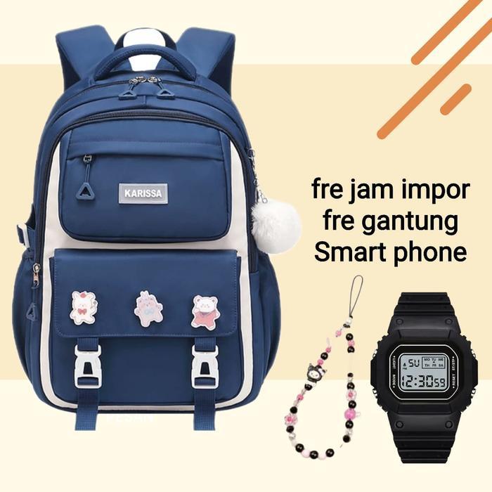 Ogb - Tas Sekolah Ransel Anak Perempuan Sekolah Tas Sekolah Wanita Tas Sekolah Pasti Ori